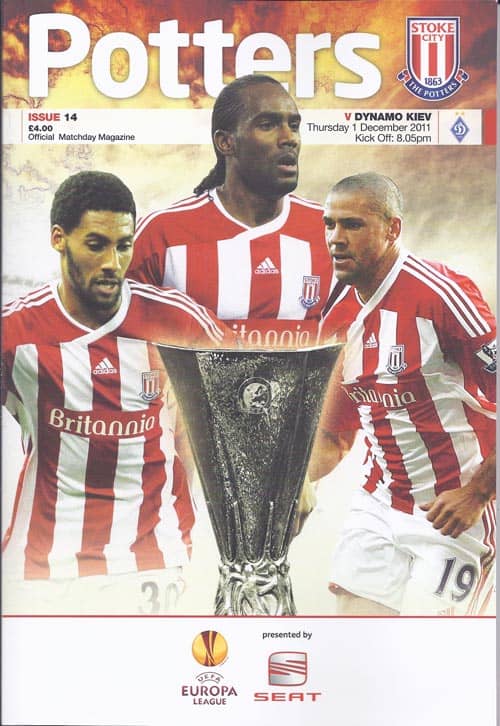 Stoke City FC v Dynamo Kiev